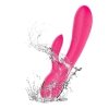 Wibrator Foxshow Silicone różowy 20,4cm MOCNY